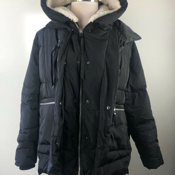 Orolay Women's Thickened Down Jacket Puffy Black Puffer Women's Plus Size 4X - Picture 2 of 12